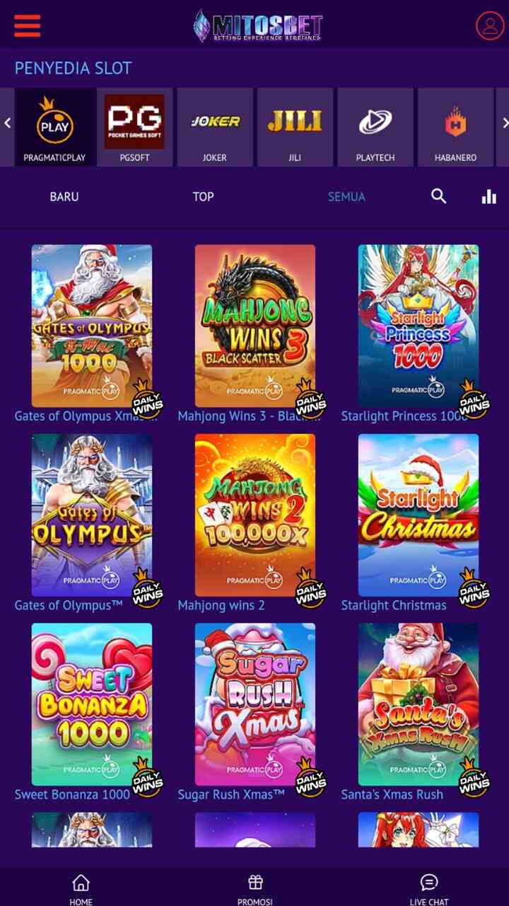 Mitosbet screenshot