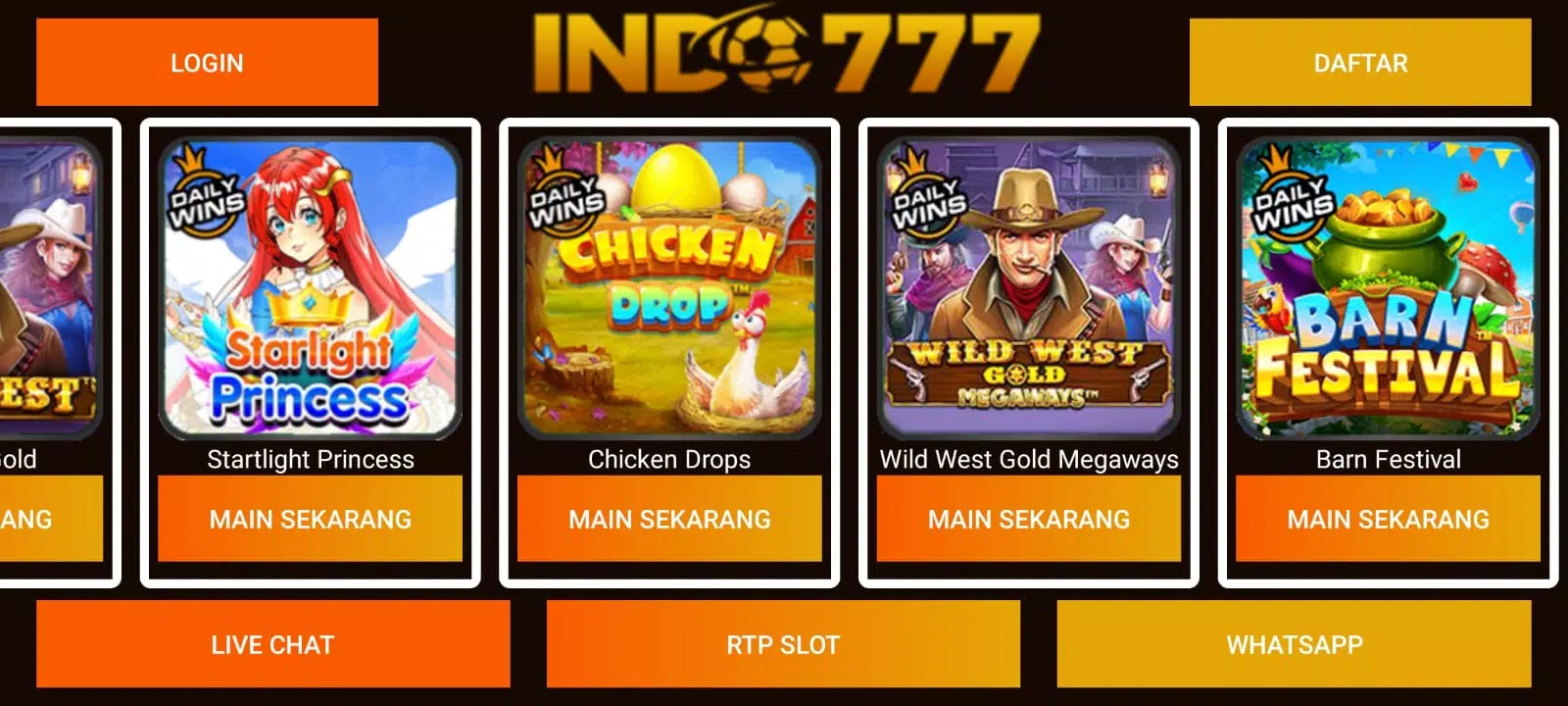 Indo777 screenshot