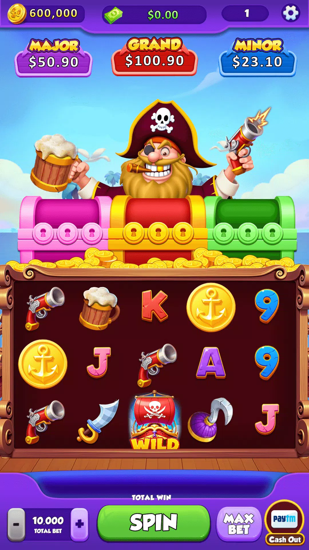 Pirate Riches Slot screenshot