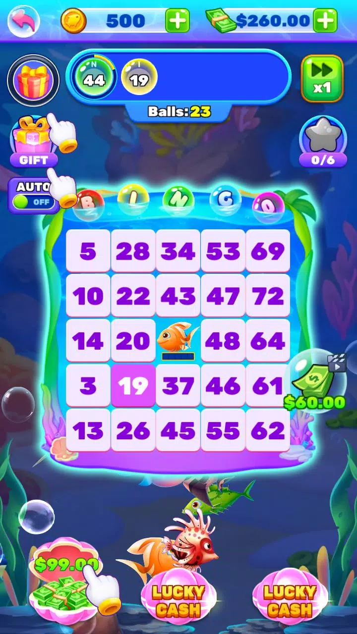 Fish Bingo screenshot