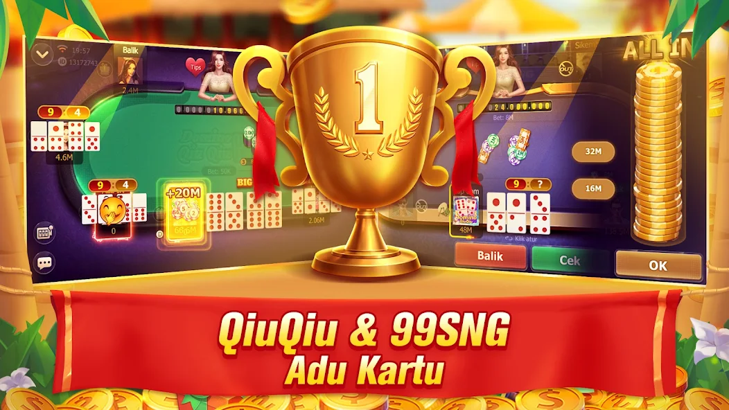 Domino QiuQiu Gaple Slot Poker v1.8.5 screenshot
