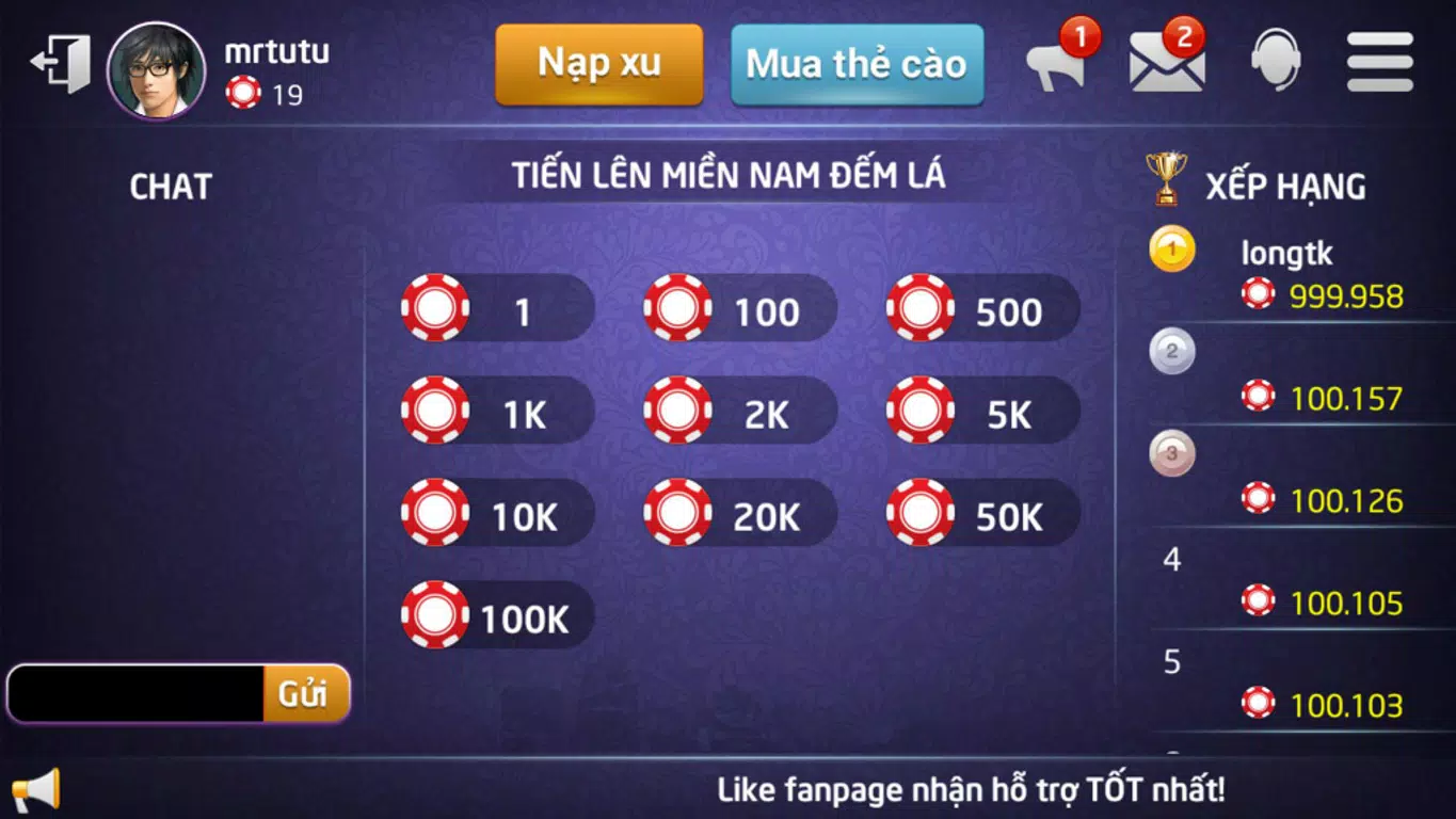 Vip88 - Danh Bai Doi Thuong Dong Mod screenshot