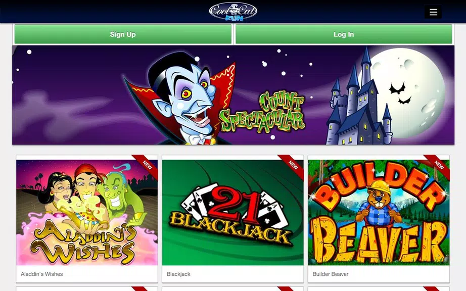 Cool Cat Fun Casino screenshot