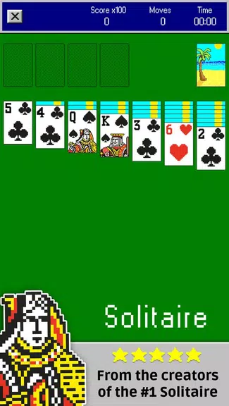 Solitaire Retro screenshot