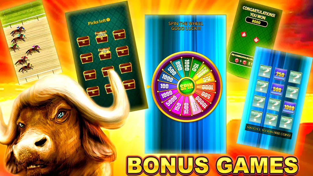 Slot Machine Game Buffalo APK screenshot