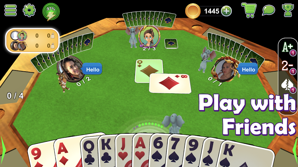 Spades 3D screenshot