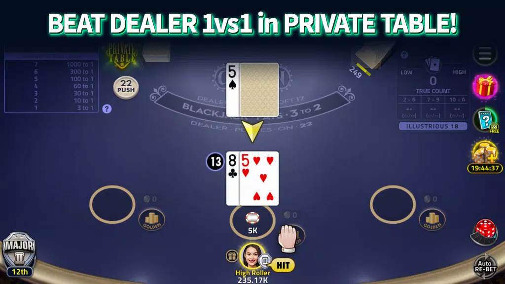 House of Blackjack 21 screenshot