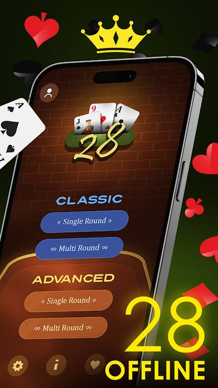 28 Card Game - Twenty Eight screenshot