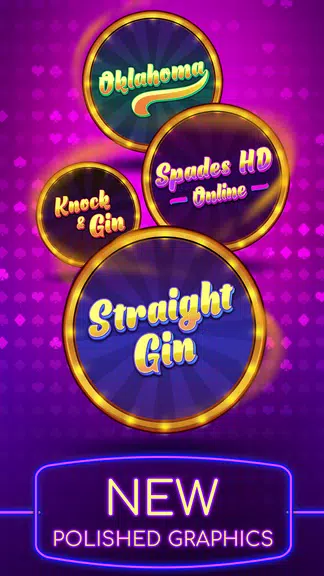 Gin Rummy HD - Offline Gin Rum screenshot