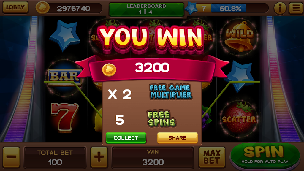 Sevens Slot screenshot