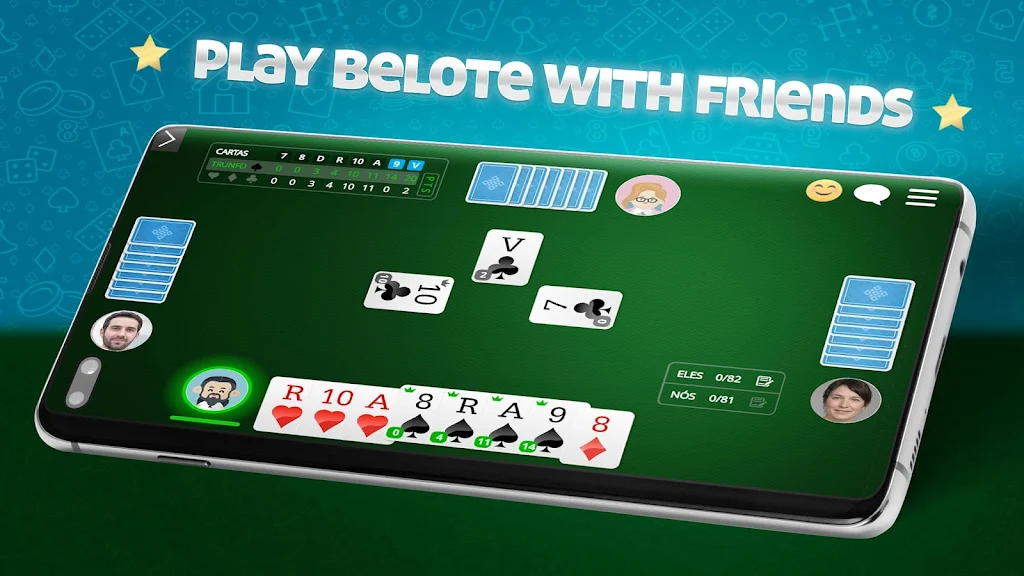 Belote Online - Card Game screenshot