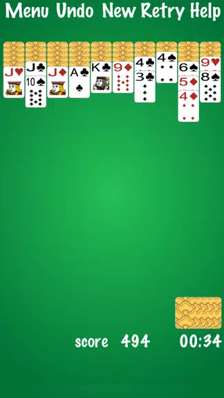 Spider Solitaire! screenshot
