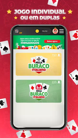 Burraco Italiano Online: Carte screenshot