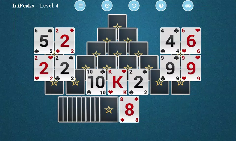 TriPeaks Solitaire Free* screenshot