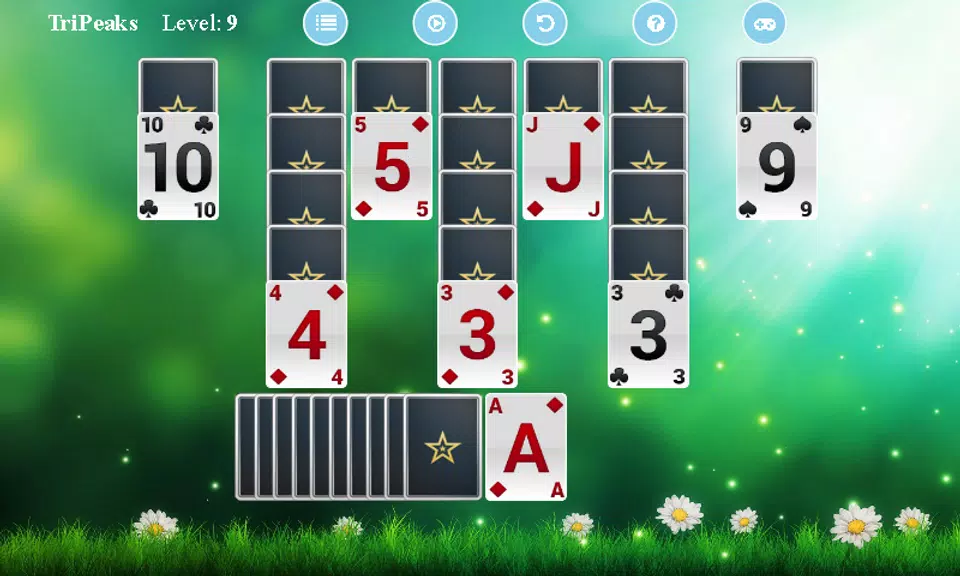 TriPeaks Solitaire Free* screenshot