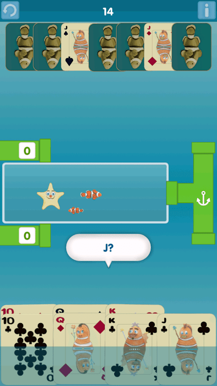 Go Fish Card Game screenshot