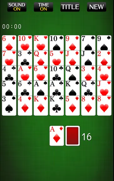 Golf Solitaire [card game] screenshot