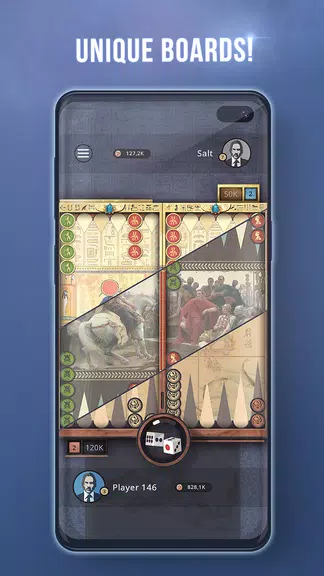 Backgammon online and offline - King of Dice screenshot