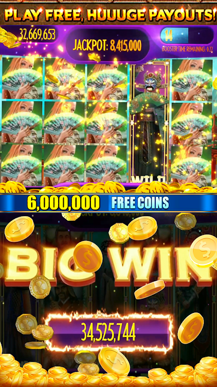 Chinese Opera Dynasty Free Vegas Slot Machine screenshot