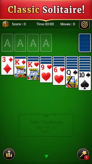 Solitaire Klondike from SGR screenshot