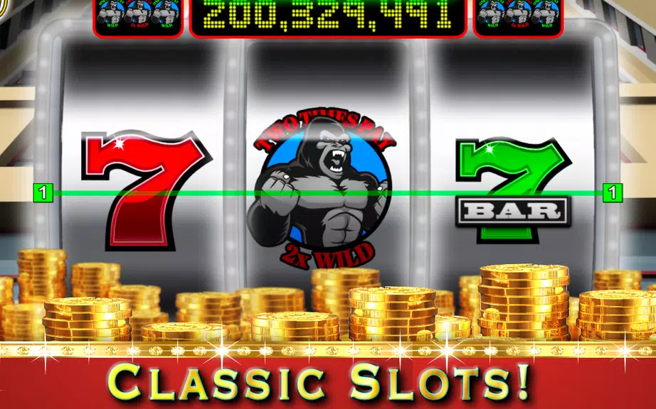 Neon Casino classic Vegas slot screenshot