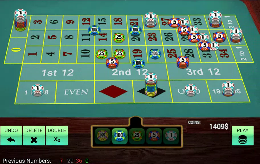 American Roulette Simulator screenshot