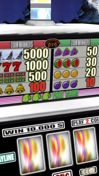 3D Cry Wolf Slots screenshot