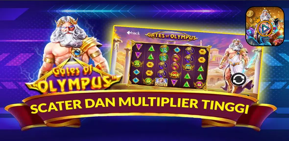Zeus Pragmatic Slot Online screenshot