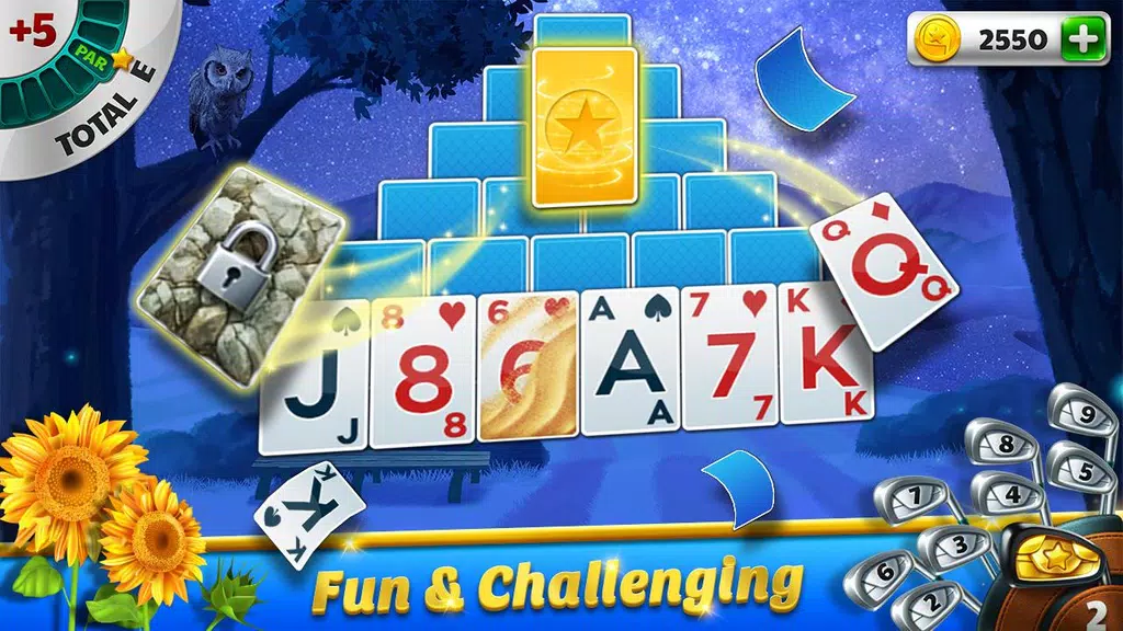 Golf Solitaire Tournament: Fun & Free Card Game screenshot
