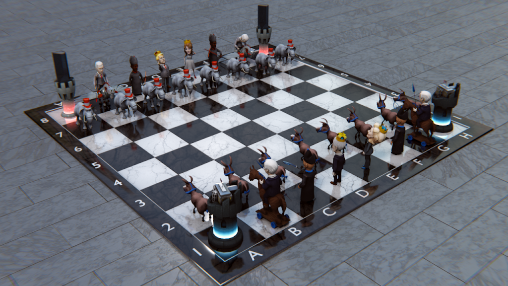 Political Chess 3D screenshot