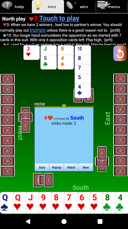 BJ Bridge Beginner screenshot