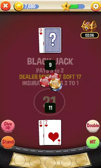 Black Jack Euphoria screenshot