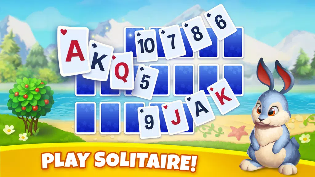 Solitaire Tribes：Tripeaks game screenshot
