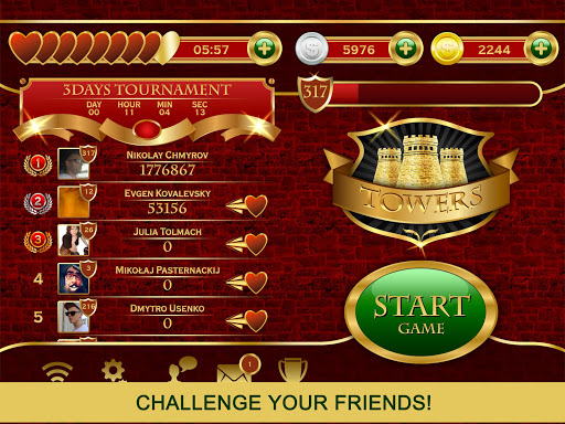 Towers Tri Peaks: Classic Pyramid Solitaire screenshot