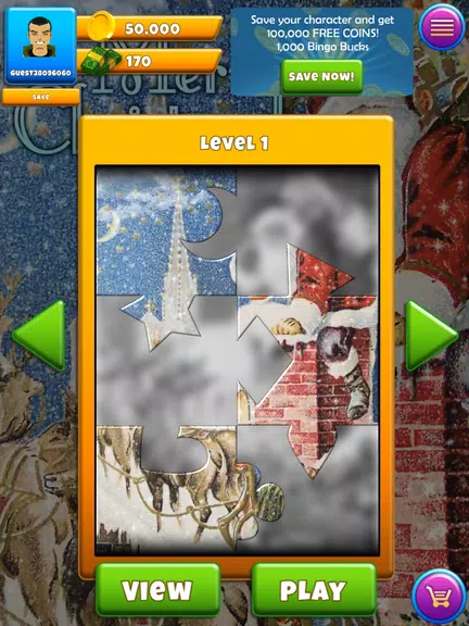 Real Bingo Merry Christmas screenshot