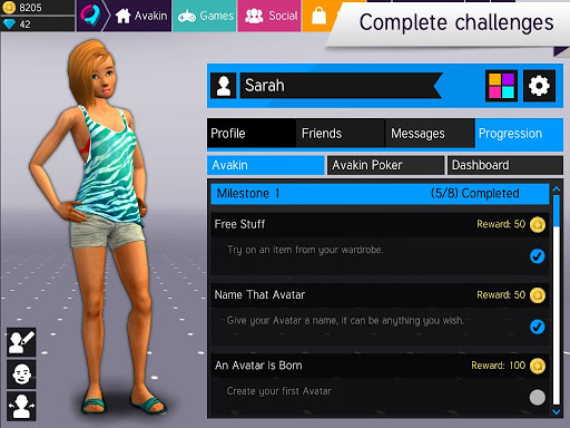 Avakin Poker - 3D Social Club screenshot
