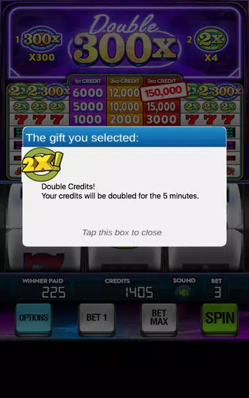 Double 300x Slot Machine screenshot