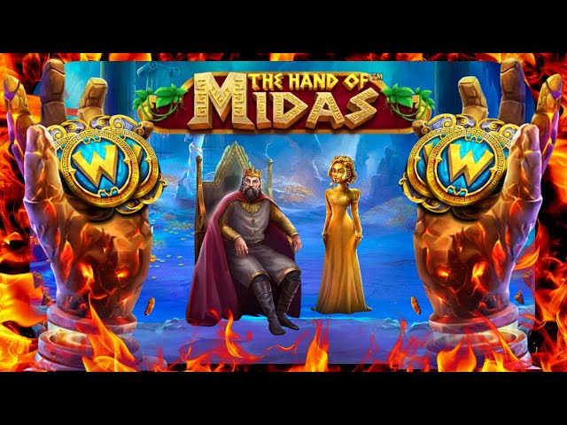 The Hand of Midas Slot Casino screenshot