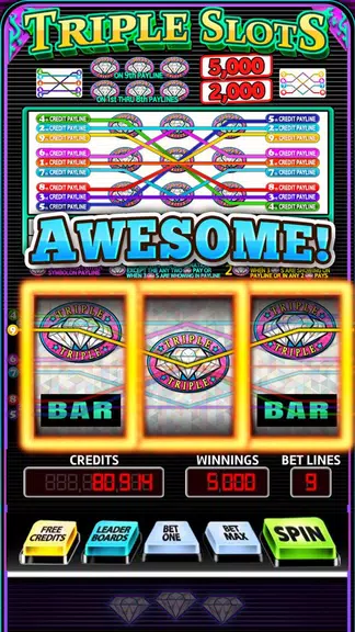 Triple Slots - 9 Paylines screenshot