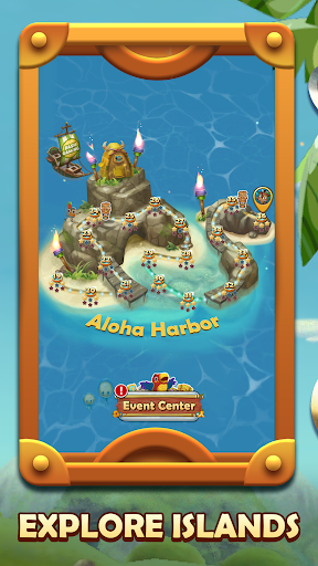 Tiki Solitaire TriPeaks screenshot