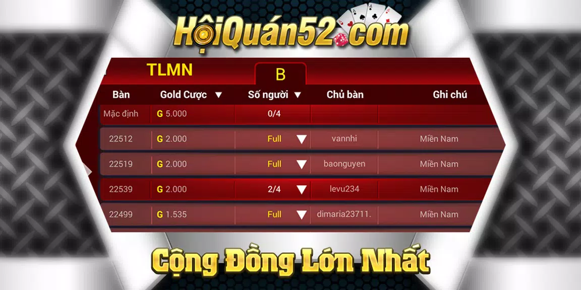 Hoi Quan 52 –Game Bài Đỉnh Cao screenshot