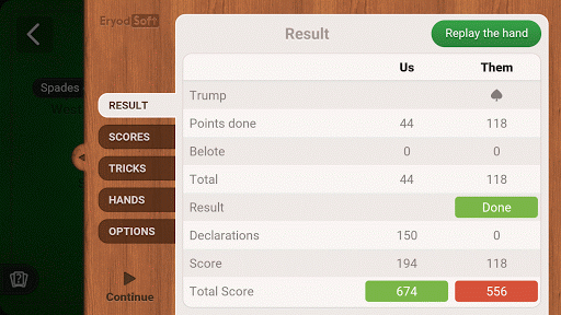 French Belote screenshot