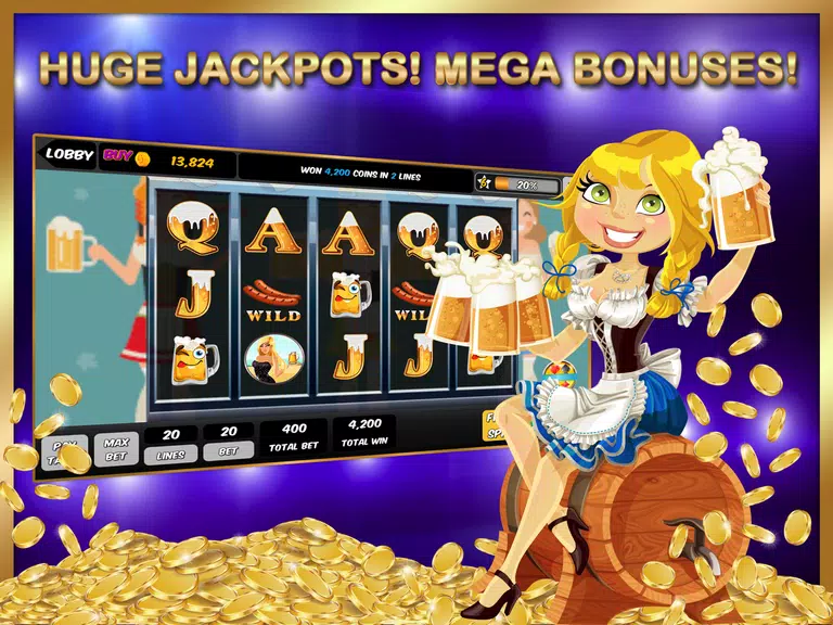 OktoberFest Beers Slots screenshot