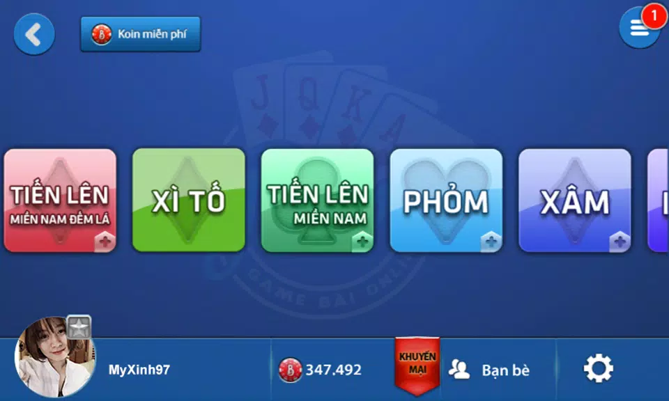 Beme - Game Bai Online screenshot