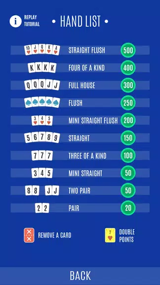 Sage Solitaire Poker screenshot